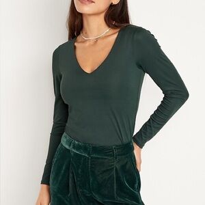 Old Navy | Double Layer Sculpting Crop T-Shirt